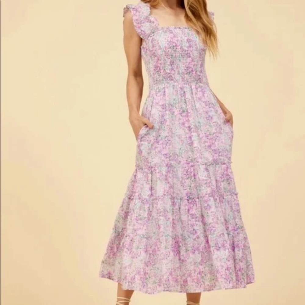 Moodie floral dress L
